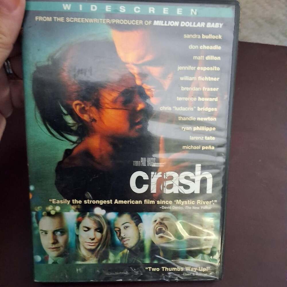 Lions Gate Films Crash DVD Widescreen Sandra Bullock Don Cheadle
